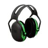 PELTOR™ Kapselgehörschützer, 27 dB, grün, Kopfbügel, X1A